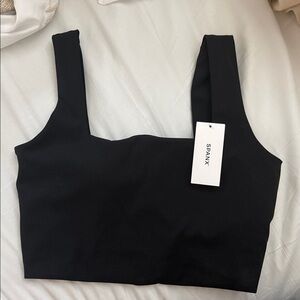 SALE☀️NWT!! SPANX® BoostUp Cropped Square Neck Shelf Tank